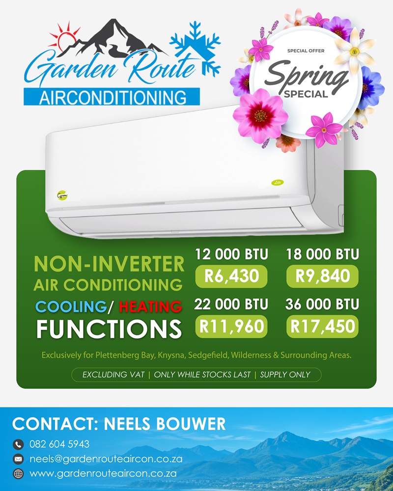 Garden Route Spring Special - Non-Inverter